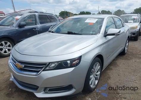2016 Chevrolet Impala 2Lt из США, поврежденный, VIN 2G1115S33G9153180